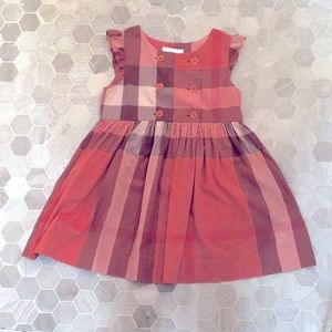 A Burberry children’s dress